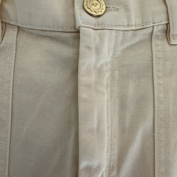 Big Bud Press Cream Chinos with Colorful Floral Embroidery - Picture 4 of 6